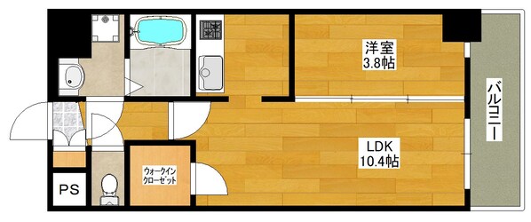 プロスパー豊中南の物件間取画像